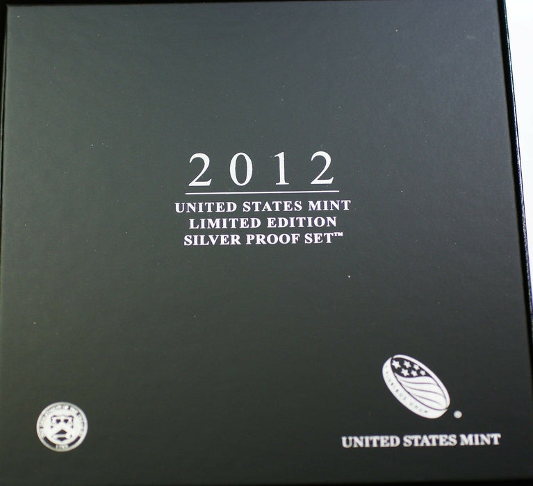 2012 United States Mint Limited Edition Silver Proof 8 Coin Set ATB ASE