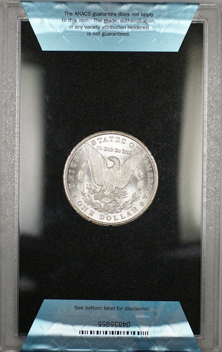 1883-CC GSA Hoard Morgan Silver Dollar $1 Coin ANACS MS-63 with Box & COA (1A)