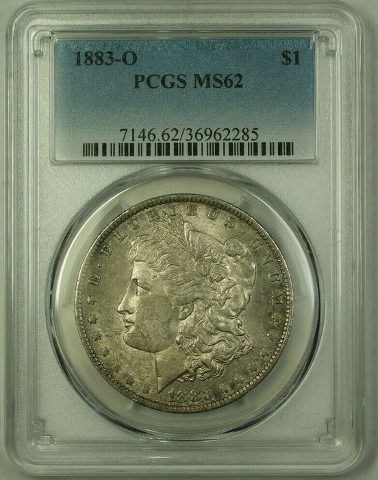 1883-O Morgan Silver Dollar $1 Coin PCGS MS-62 Toned (20)