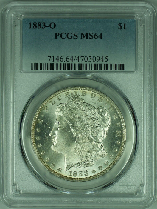 1883-O Morgan Silver Dollar Coin  PCGS MS-64   (36A)