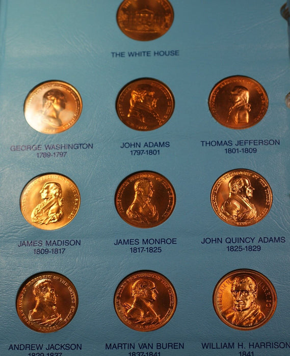 United States Mint Bronze Medals of the Presidents Complete thru Ronald Reagan