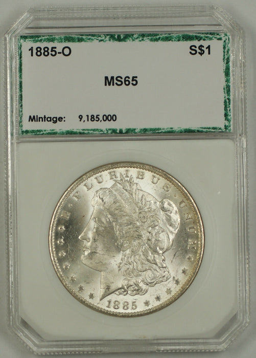 1885-O Morgan Silver Dollar Essentialy GEM BU