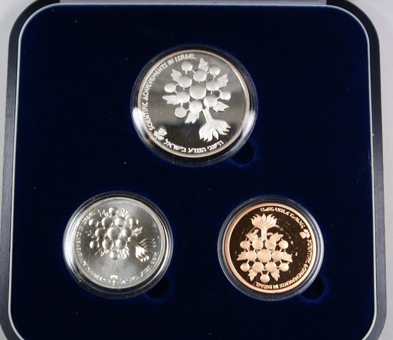 1985 Israel 37th Independence Day Commemorative Coins-Scientific Achievements