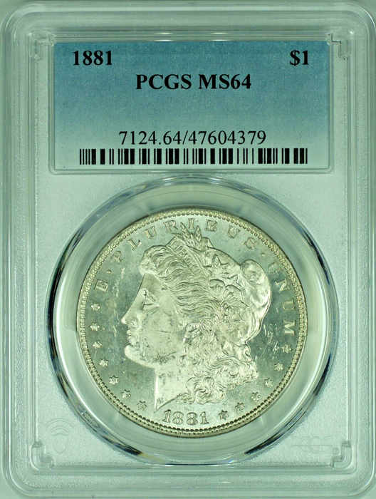 1881 Morgan Silver Dollar Semi-Proof Like PCGS MS 64 47