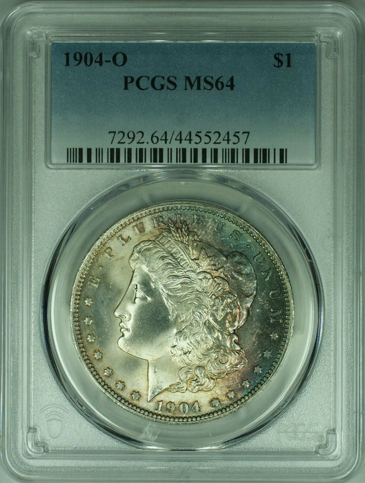 1904-O Morgan Silver Dollar Coin $1 PCGS MS-64 Better Coin/Toned   (28)