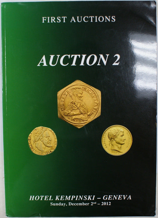 December 2 2012 Geneva Auction 2 Catalog First Auctions (A146)