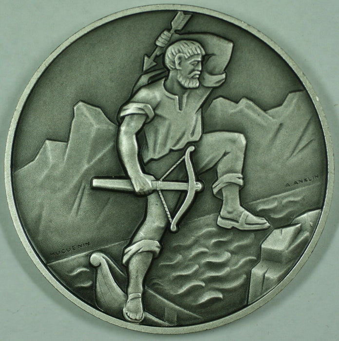 ND Switzerland Silver Swiss Shooting Medal R1536Aa in Original Case
