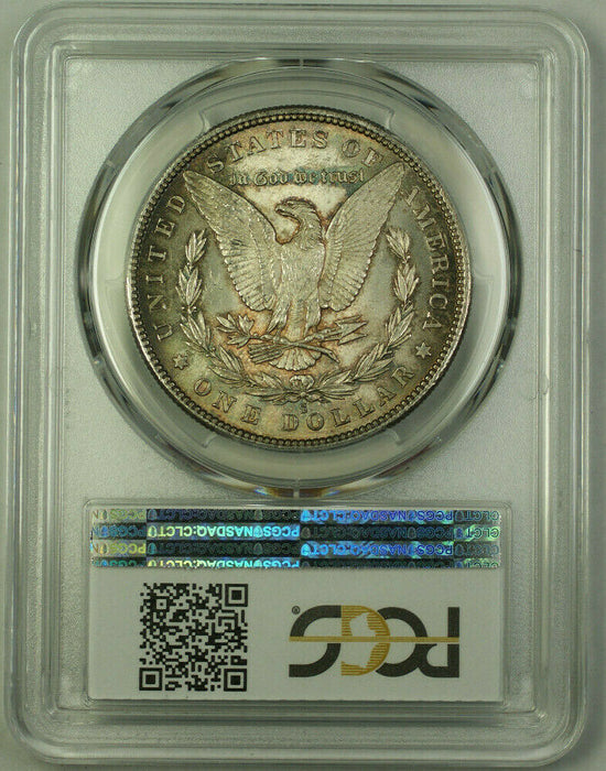 1880-S Morgan Silver Dollar $1 Coin PCGS MS-63 Toned (20)
