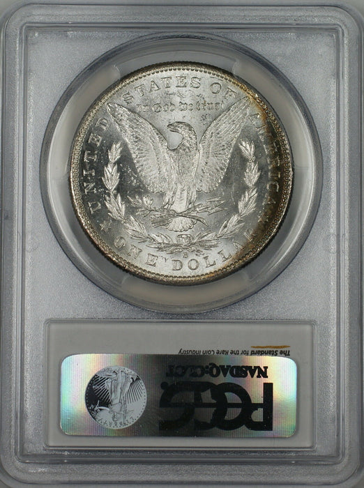 1881-S Morgan Silver Dollar $1 PCGS MS-64 Toned Rim (Better Coin) (2G)