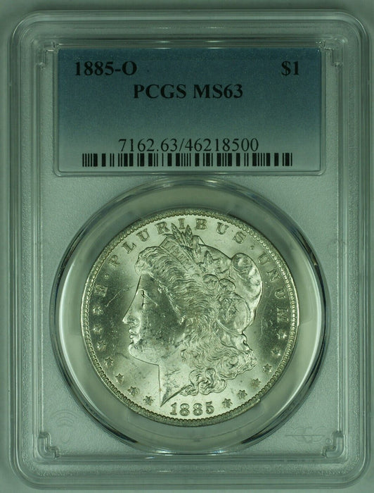 1885-O Morgan Silver Dollar  PCGS MS-63  (25A)