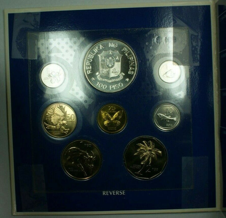 Republic of the Philippines Brilliant Uncirculated Coin Collection 1983
