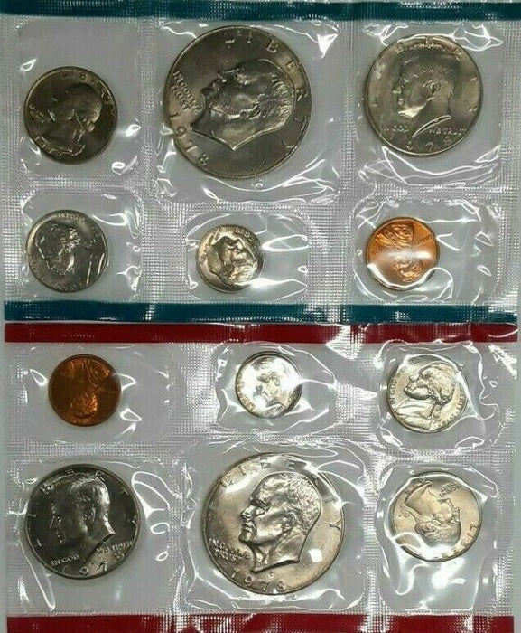 1978 US Mint Set Brilliant Uncirculated as Issued with OGP