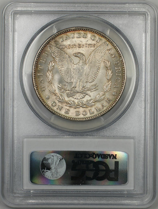 1889 Morgan Silver Dollar $1 PCGS MS-62 Better Quality Toned (3C)