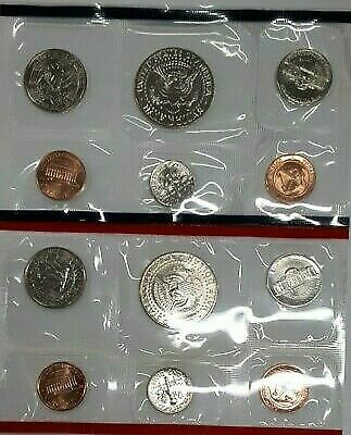1993 P&D United States 10 Coin BU Mint Set as Issued In OGP W/ Envelope & COA