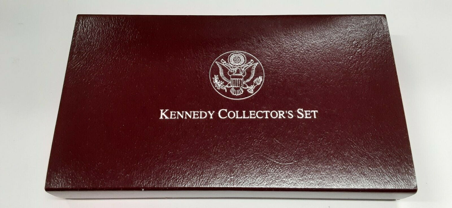 1998 U.S. Mint Kennedy Commemorative Collectors 2 Coin Set in OGP W/COA