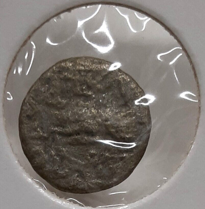 35 B.C. - 5 A.D. King Azes II Silver Drachm Coin in Educational Coin Co. Folder