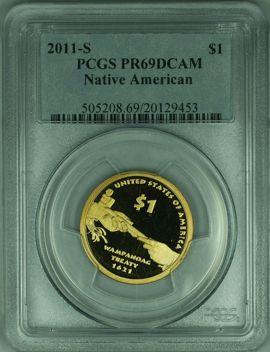 2011-S Sacagawea/Native American $1 Dollar Coin PCGS PR69DCAM