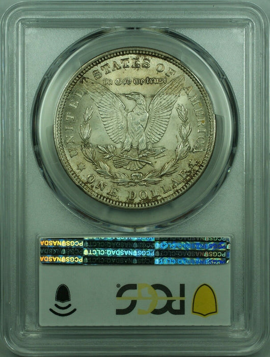 1921 Morgan Silver Dollar Coin $1 PCGS MS-63 With Toning (28B)