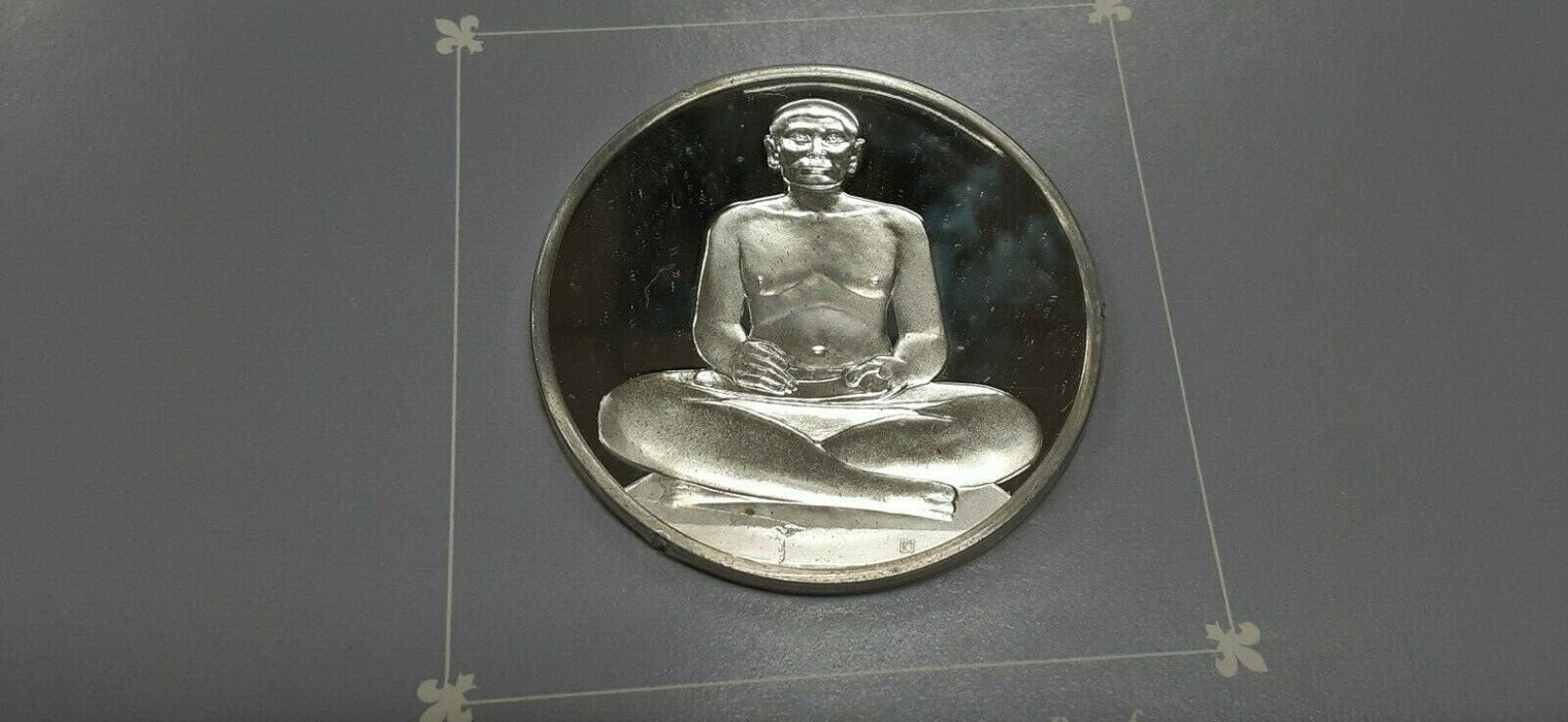 Franklin Mint Treasures of The Louvre .925 Silver Medal- The Seated Scribe