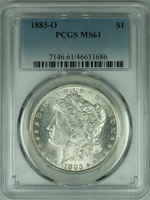 1883-O Morgan Silver Dollar Coin  PCGS MS-61   (34)