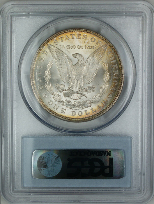 1897 Morgan Silver Dollar, PCGS MS-64, Beautifully Toned, DGH