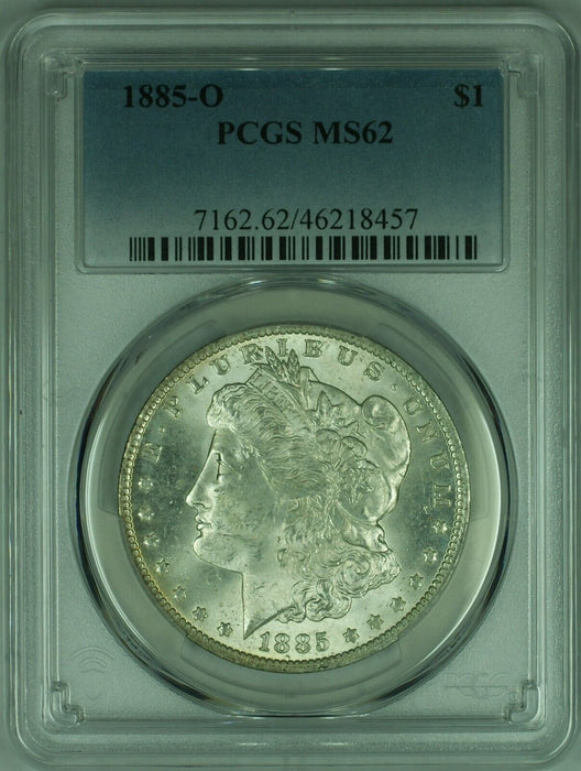 1885-O Morgan Silver Dollar PCGS MS-62 (25B)