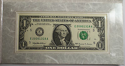 The United States Millennium Coinage and Currency Set Silver $1 and Crisp Note