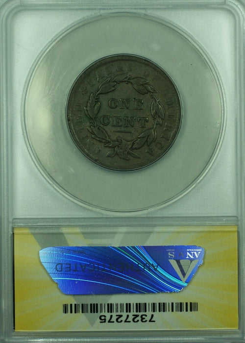1838 Coronet Head Large Cent ANACS VF-20 (42A)