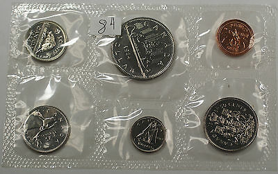 1984 Canada Mint Set- Proof Like- Uncirculated Coin Set