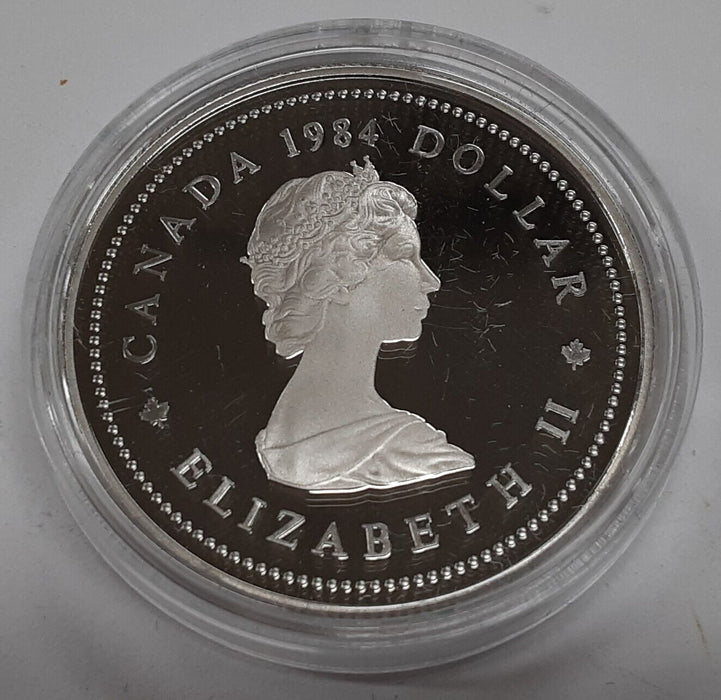 1984 Canada Dollar Proof-Like Cartier Commemorative W/Original RCM Case