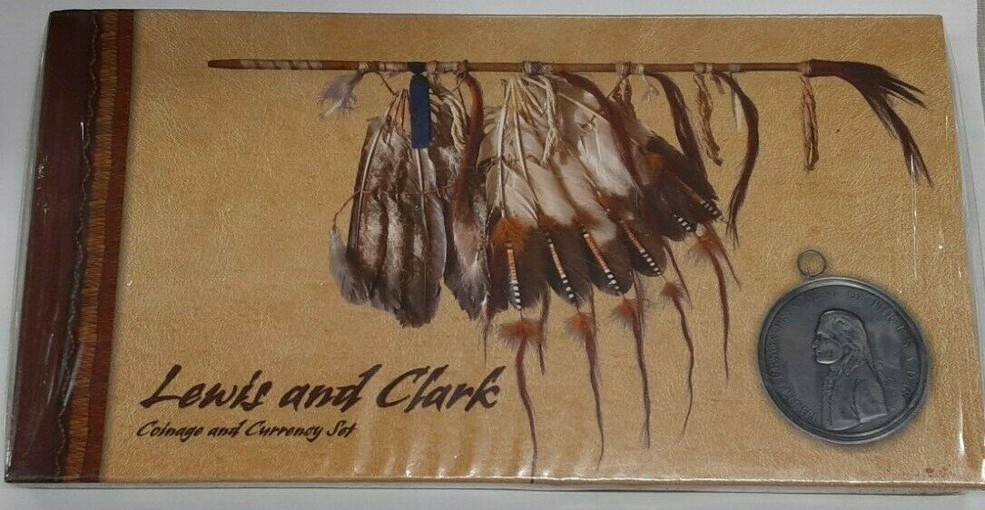 2004 Lewis & Clark Bicentennial Coinage & Currency Set in Sealed OGP W/COA
