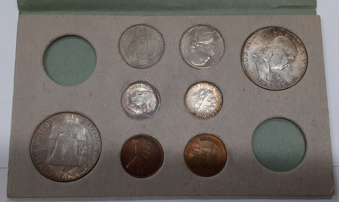 1949 PD&S UNC Set in OGP - Uncirculated w/Toning - 28 UNC Coins Total