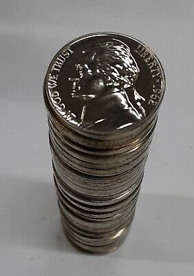 1962 Proof Jefferson Nickel - Roll of 40 Gem Proof Coins in Tube
