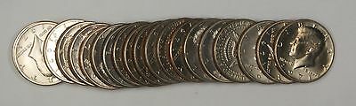 1976 P Kennedy Bicentennial Half Dollar Roll - 20 BU Coins