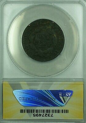 1827 Coronet Head Large Cent ANACS VG-10 Details Damaged-Corroded (41)