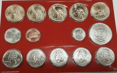 2007 P&D United States 28 Coin BU Mint Set as Issued In OGP & COA