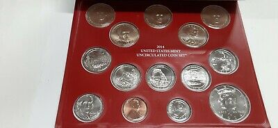 2014 Complete P&D United States Mint Set in Original Government Packaging