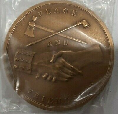 US Mint Zachary Taylor Presidential High Relief Bronze Indian Peace Medal