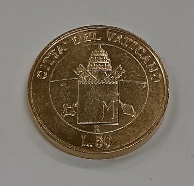 Vatican City 2 Piece UNC Medal/Coin Set - Pope John Paul II/European Currencies