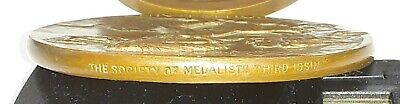 Vintage HR 2 7/8" Dia. Bronze Medal Hopi/Rain by MACo Medalists Soc. 3rd Issue