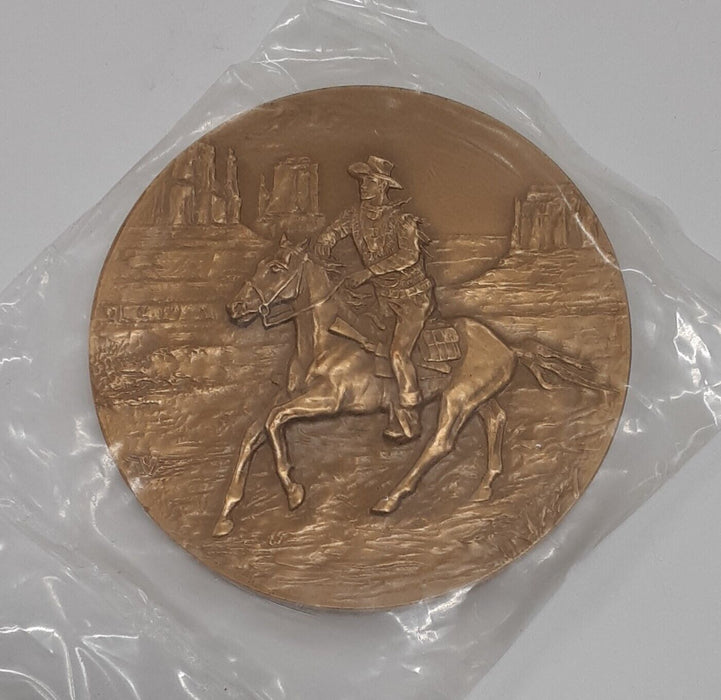 US Mint John Wayne - American High Relief Bronze Tribute Medal - Still Sealed