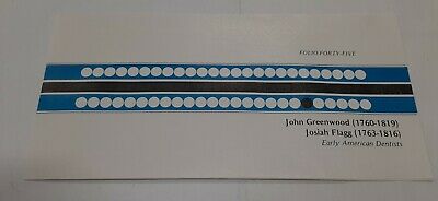 History of Dentistry .925 Silver PF Medals Franklin Mint-Williams/Greewood-Flagg