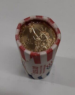 2007-P George Washington Presidential Dollar Roll BU 25 Coins Total in OBW