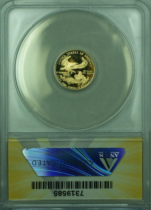 1999-W Gold American Eagle 1/10th Ounce $5 AGE Proof Coin ANACS PF-69 DCAM