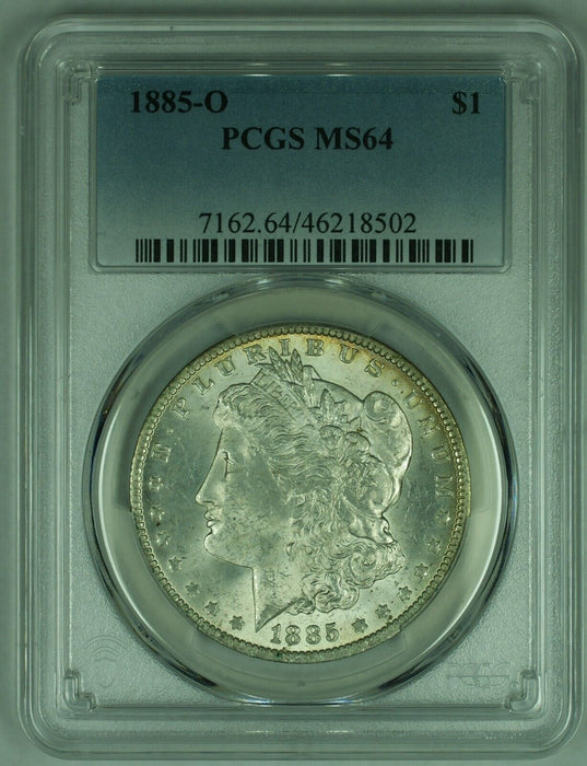 1885-O Morgan Silver Dollar PCGS MS-64 (25B)