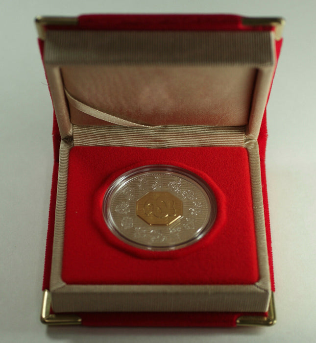 2001 Canada $15 Lunar Series Proof Silver Coin in Mint Box w/COA