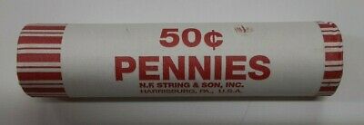 2009-D 3rd Rev. "Professional Life" BU Lincoln Cent Roll - 50 Coins in OBW/Tubes