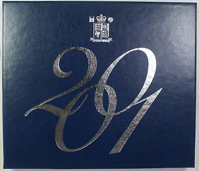 2001 Royal Mint Blue Box United Kingdom Proof Coin Collection 10 Coin Set w COA