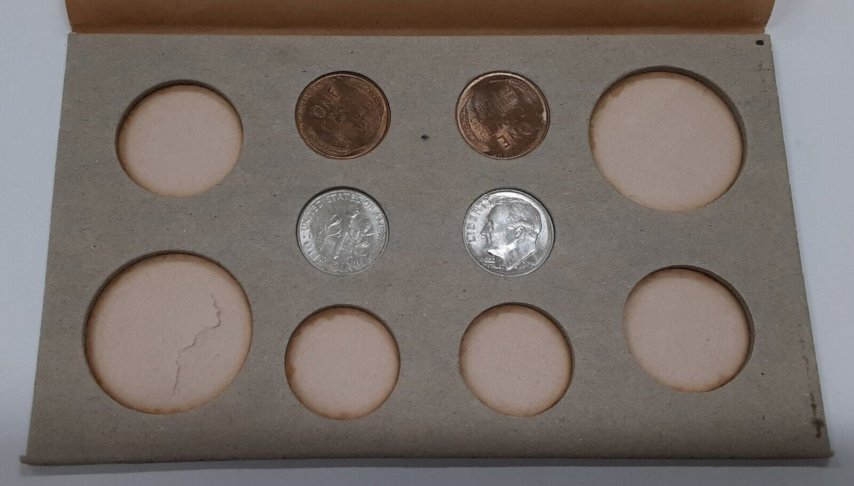 1955 PD&S UNC Set in OGP - Uncirculated w/Toning - 22 UNC Coins Total (D)