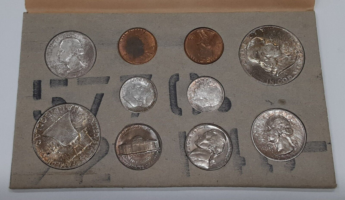 1955 PD&S UNC Set in OGP - Uncirculated w/Toning - 22 UNC Coins Total (D)